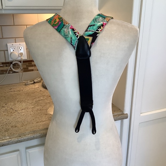 Colorful Suspenders with Tropical Design Corona Pacifico Beer - Picture 6 of 6